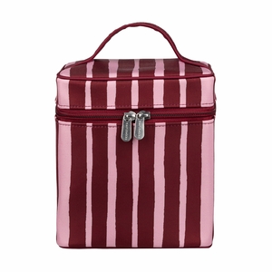 Marimekko Raide Burgundy / Pink Otso Cosmetic Bag