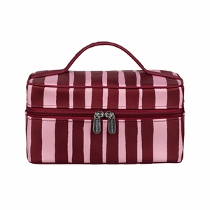 Marimekko Raide Orange / Light Pink Tuttu Cosmetic Bag