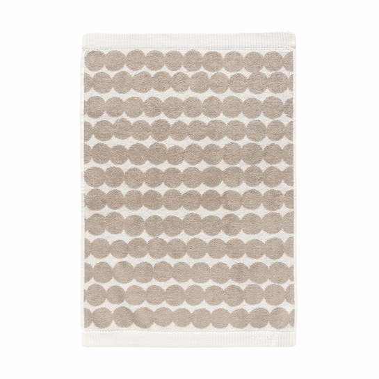 Marimekko Rasymatto Beige / White Hand Towel
