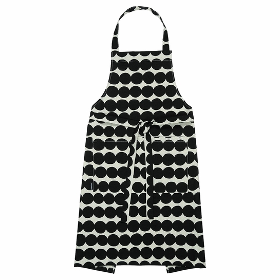 Marimekko Rasymatto Black / Off White Apron