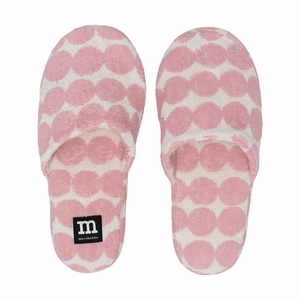 Marimekko Rasymatto Light Pink / White Slippers