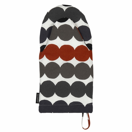Marimekko Rasymatto Black / Grey / Brown Oven Mitt Kitchen & Dining Sale