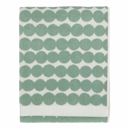 Marimekko Rasymatto Sage / White Bath Towel