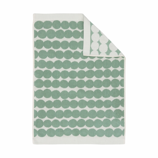 Marimekko Rasymatto Sage / White Hand Towel