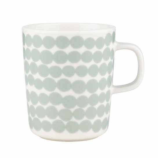 Marimekko Rasymatto Sage / White Mug