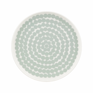Marimekko Rasymatto Light Sage / White Salad Plate