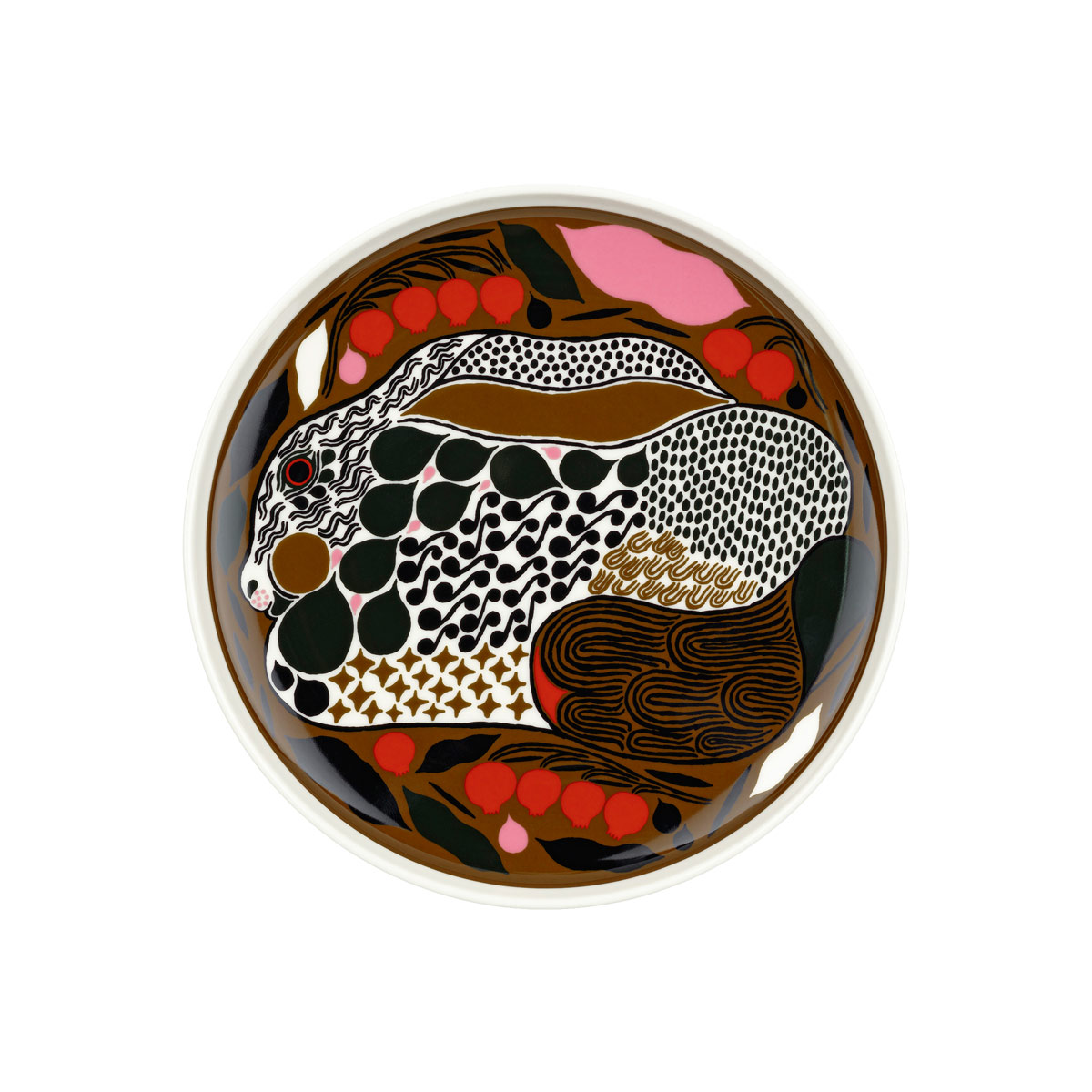 Marimekko Rusakko Salad Plate Marimekko Plates