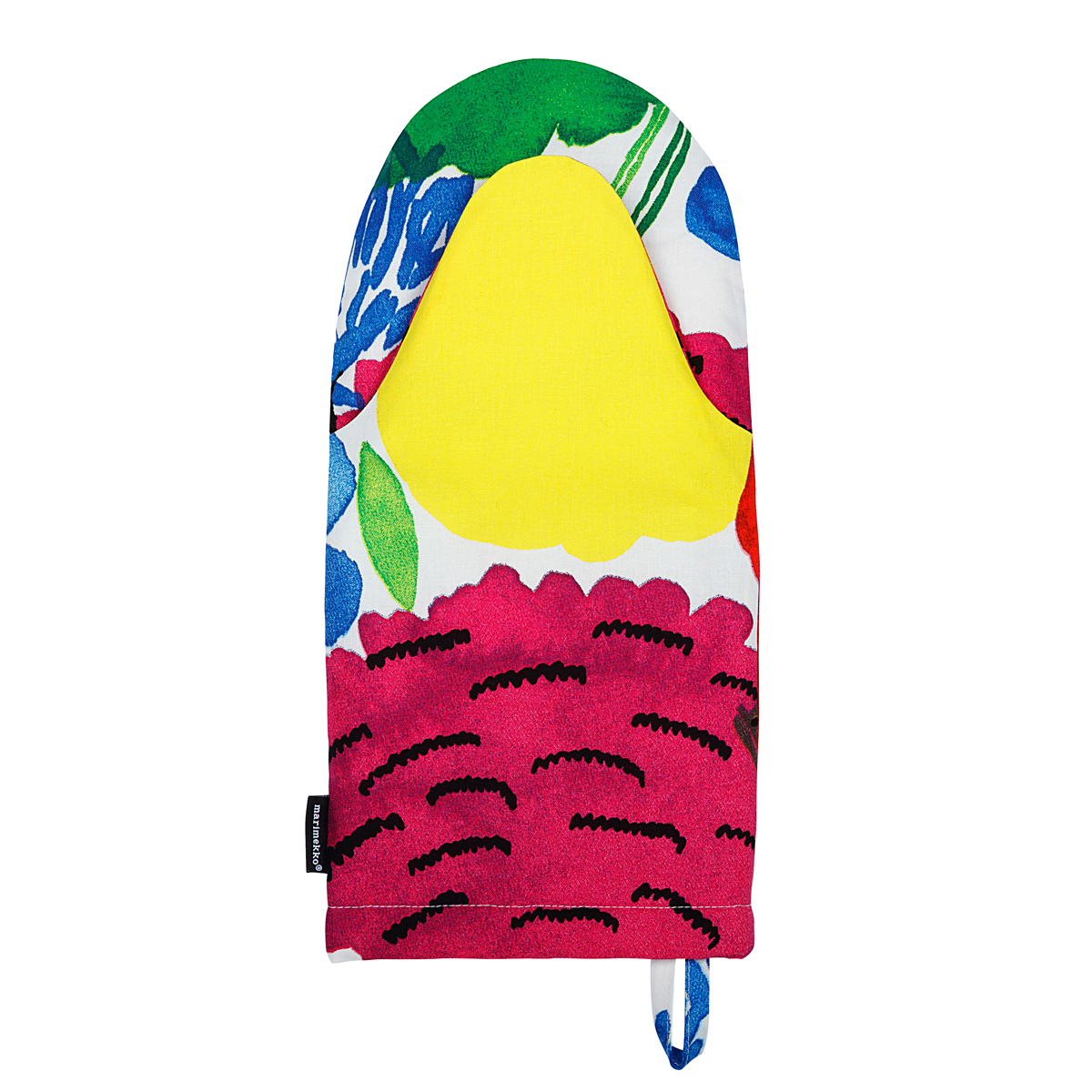 Marimekko Sitruunapuu Multicolor Oven Mitt Aprons, Oven Mitts, & Pot