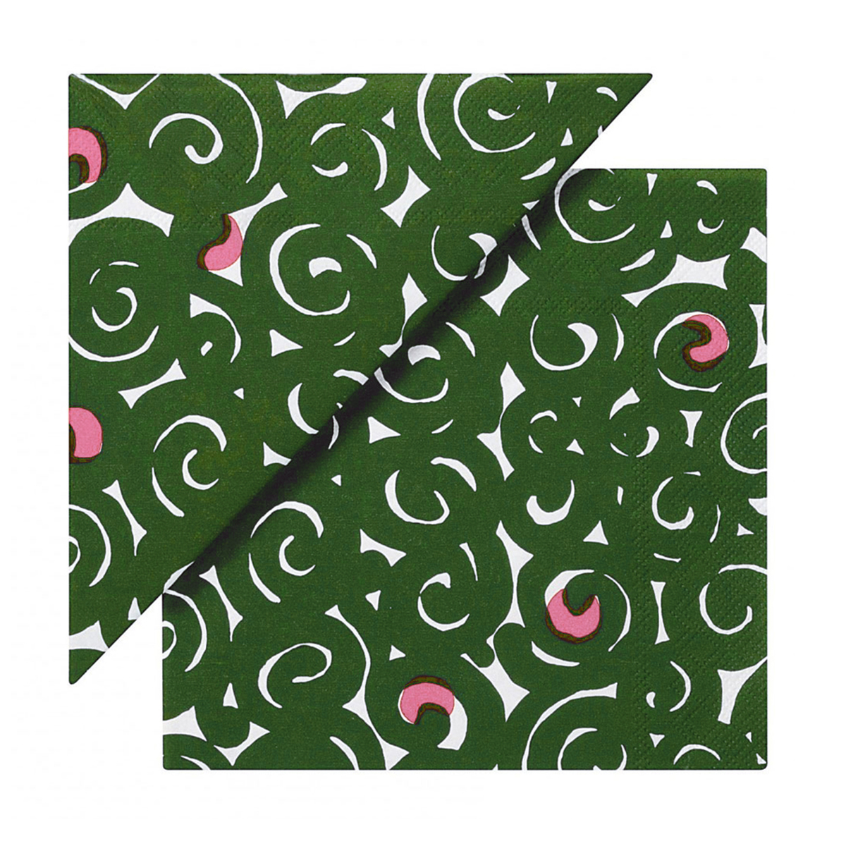 Marimekko Sonaatti Green Lunch Napkins Marimekko Lunch Napkins