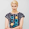 Marimekko Tango Turquoise/Wheat Necklace
