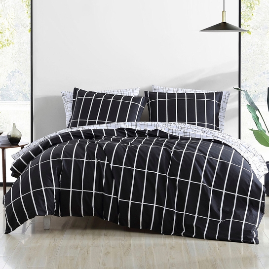 Marimekko Tiiliskivi Black / White Bedding Marimekko Sale