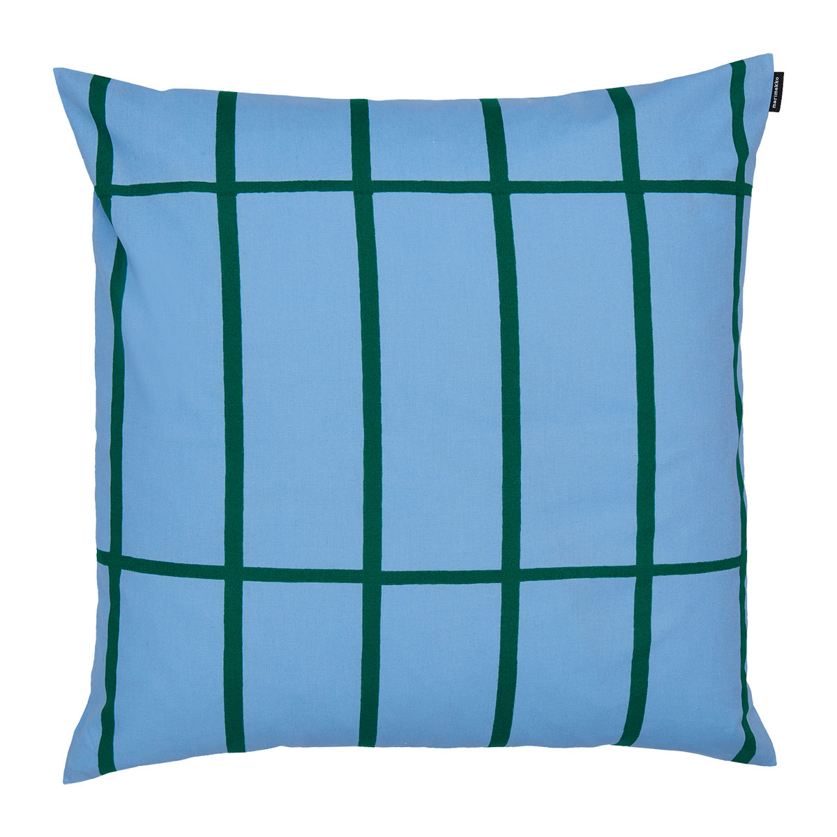 Marimekko Tiiliskivi Light Blue / Green Outdoor Throw Pillow Throw