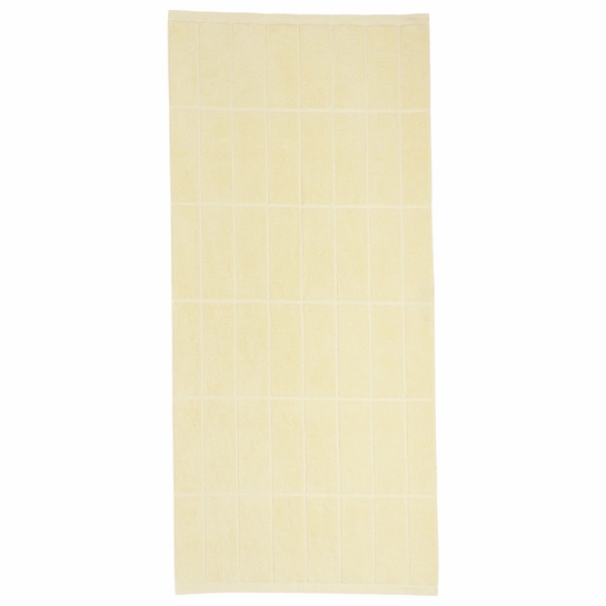 Marimekko Tiiliskivi Pastel Yellow Bath Towel New Arrivals