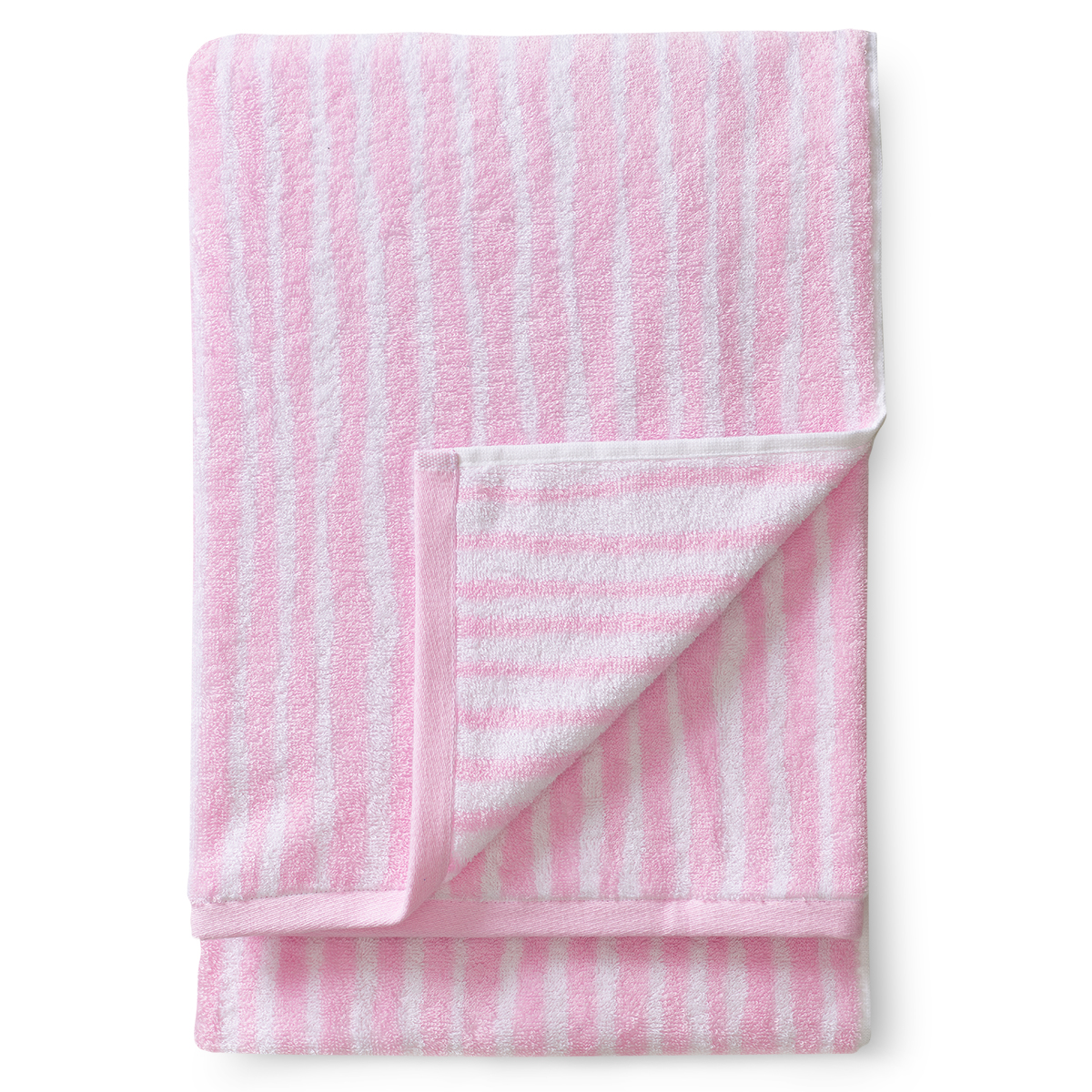Finlayson Tiuhta Pink / White Bath Sheet Finlayson Bath Towels