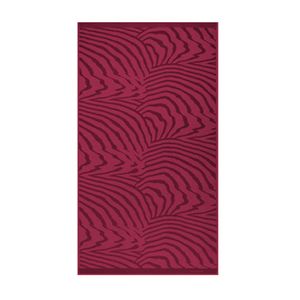 Marimekko Tuulipuu Cranberry Bath Towel - Click to enlarge