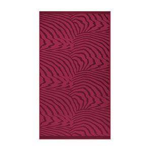 Marimekko Tuulipuu Cranberry Bath Towel - Click to enlarge