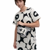 Marimekko Unikko Black / White Mono Mini Crossbody Shoulder Bag