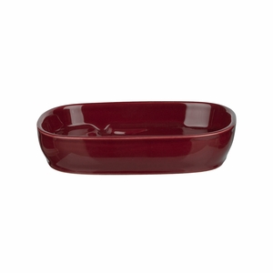 Marimekko Unikko Burgundy Soap Dish