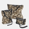 Marimekko Unikko Charcoal / Cream Medium Neat Crossbody Shoulder Bag