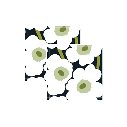 Marimekko Unikko Cloth Napkin Sets Cloth Napkins