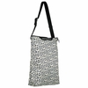 Marimekko Unikko Cream / Dark Blue Medium Neat Crossbody Shoulder Bag