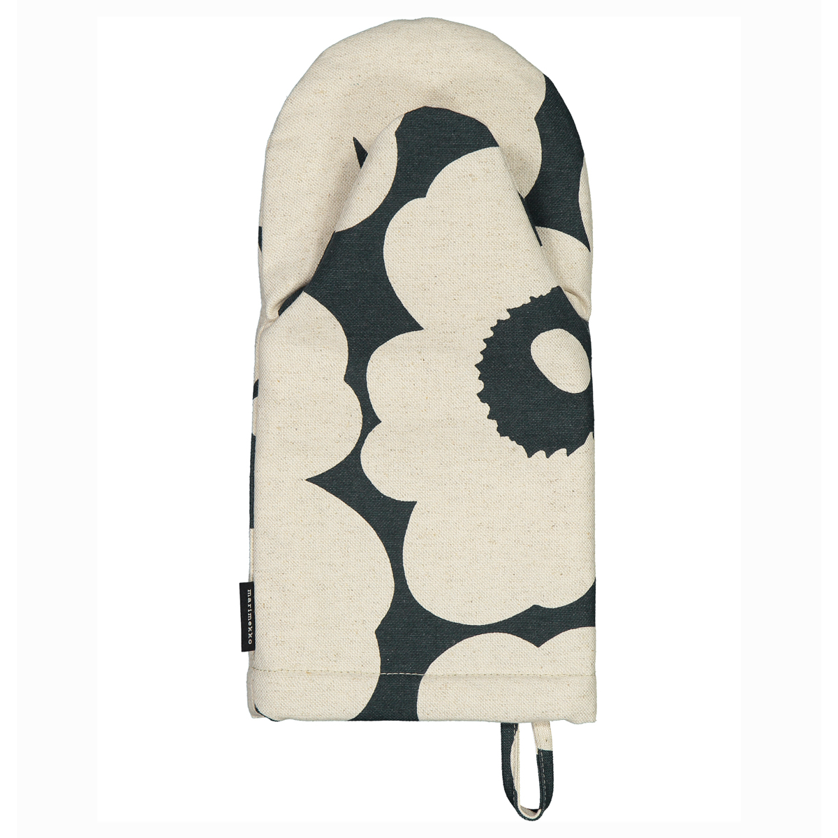 Marimekko Unikko Green / Beige Oven Mitt Kitchen & Dining Sale