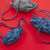 Marimekko Unikko Pikku Karla Denim Shoulder Bag