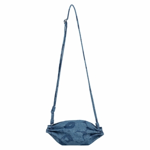 Marimekko Unikko Pikku Karla Denim Shoulder Bag