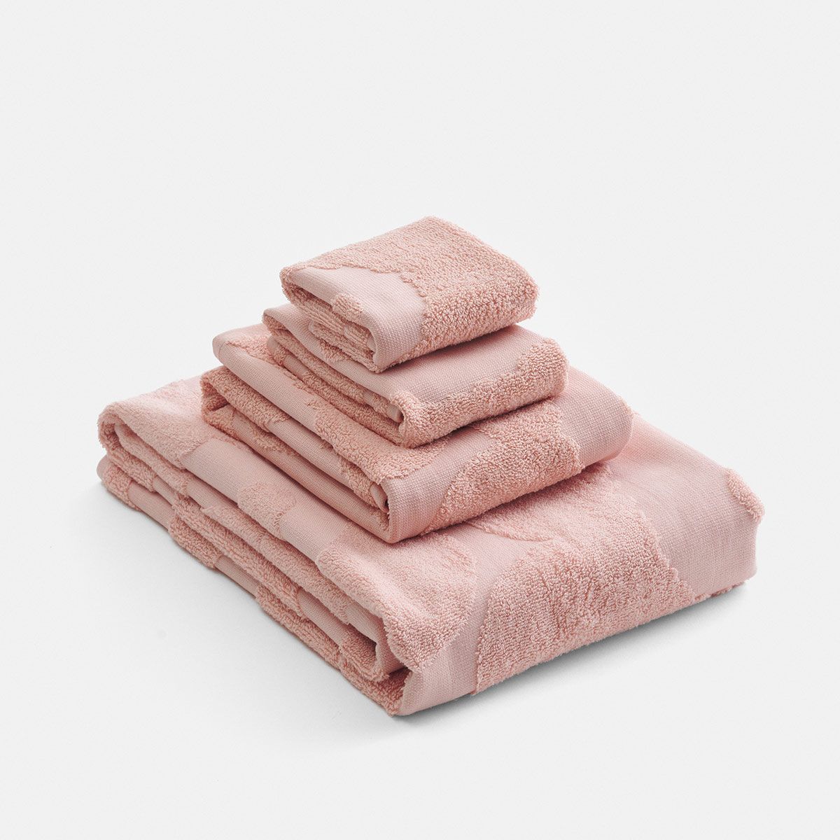 Marimekko Unikko Powder Pink Hand Towel Marimekko Unikko Powder Pink