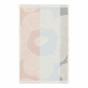 Marimekko Unikko Ralli Pink / Blue / Grey / White Guest Towel