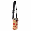 Marimekko Unikko Red / Light Brown Neat Phone Pocket Bag