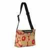 Marimekko Unikko Red / Light Brown Small Neat Crossbody Shoulder Bag