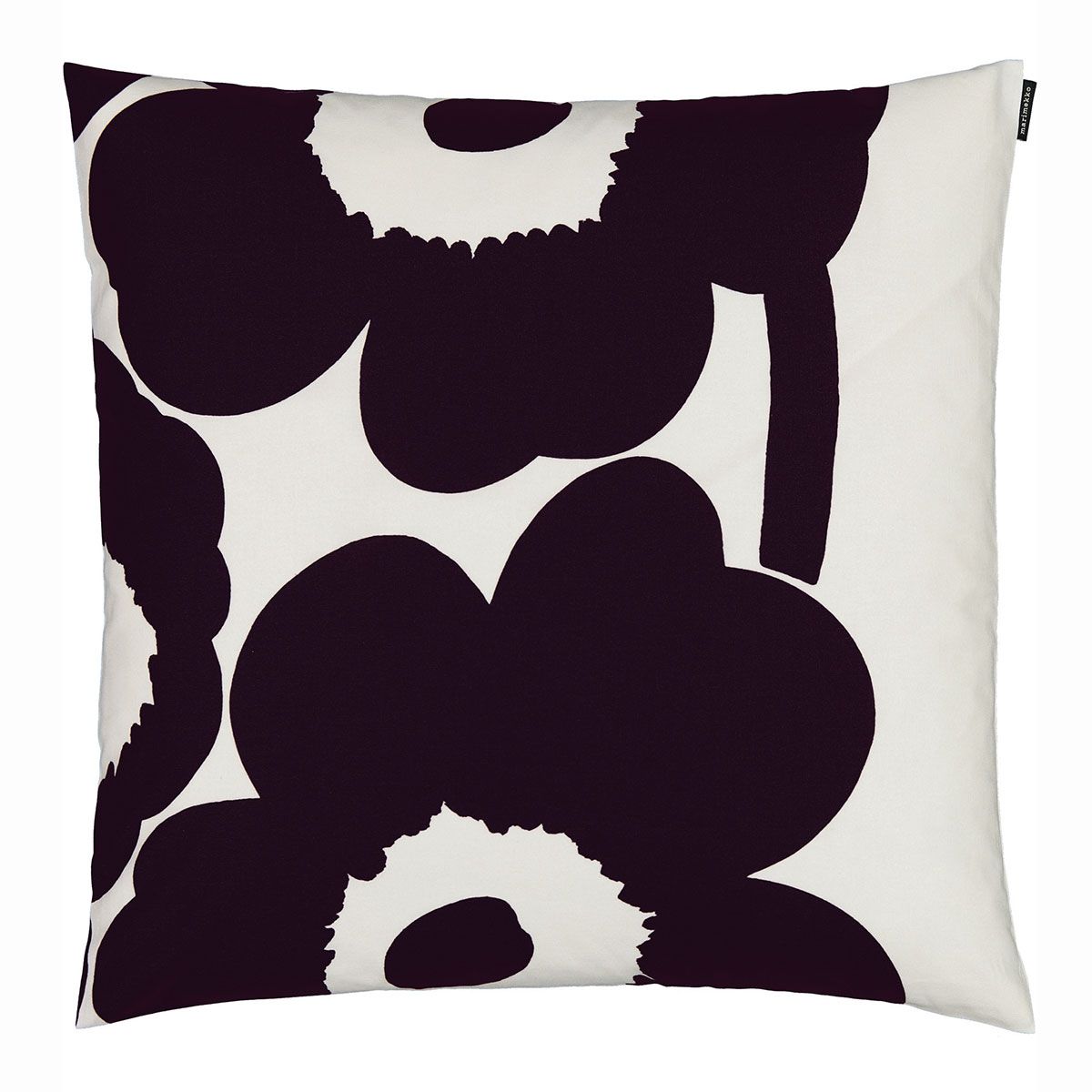 Marimekko Unikko Responsible Color Large Throw Pillow Throw Pillows