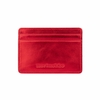 Marimekko Unikko Shiny Red Card Holder