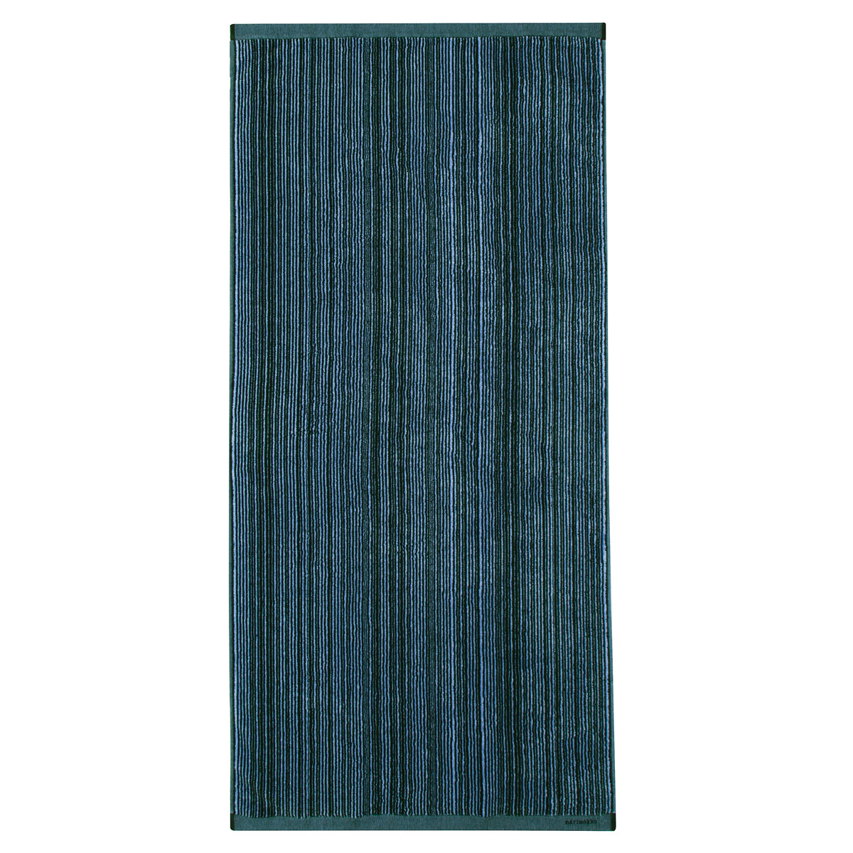 Marimekko Varvunraita Blue / Green Bath Towel Marimekko Varvunraita