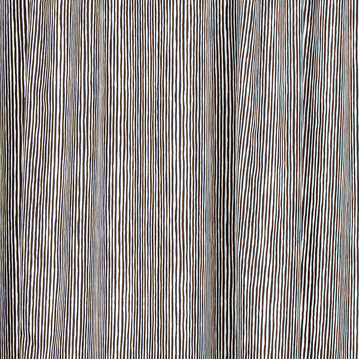 Marimekko Varvunraita White / Black Shower Curtain Marimekko Shower