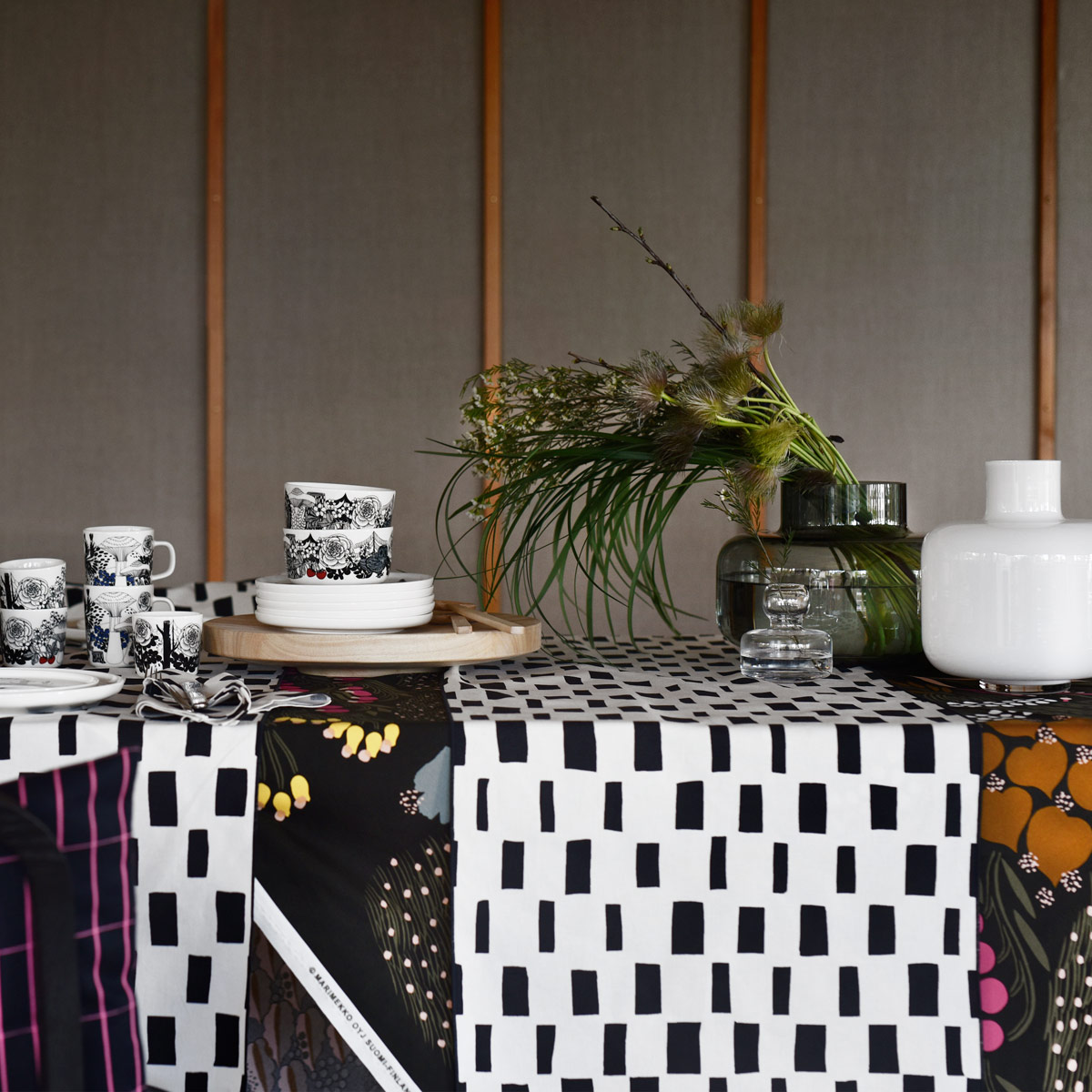 Marimekko Veljekset Finland 100 Soup / Cereal Bowl Finland 100th