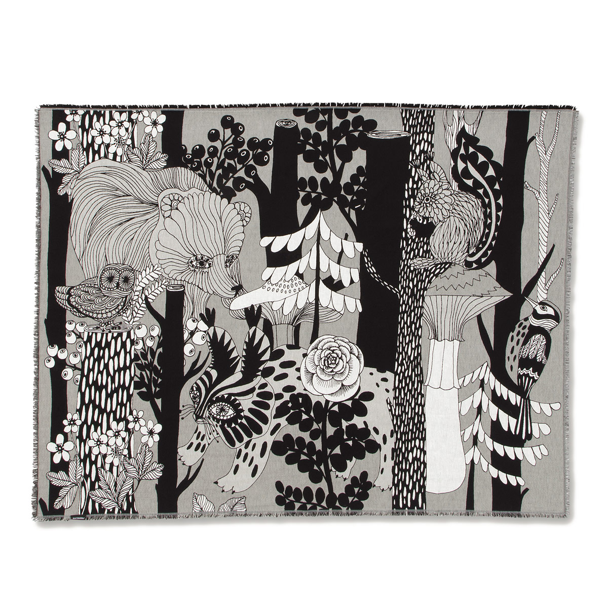 Marimekko Veljekset Finland 100 Throw Blanket Blankets