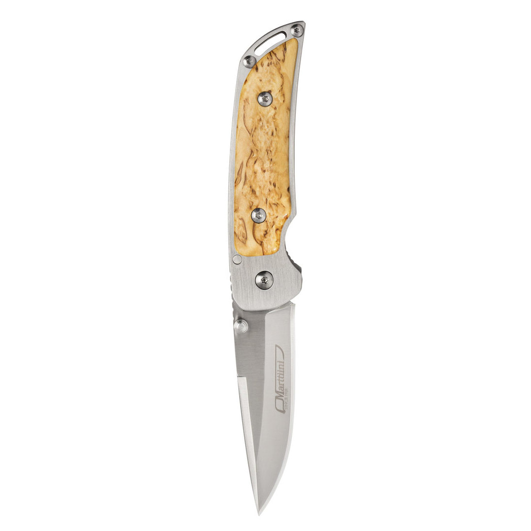 Marttiini MFK Curly Birch Folding Knife Marttiini Knives