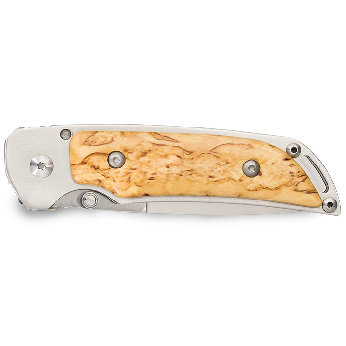 Marttiini MFK Curly Birch Folding Knife Marttiini Knives