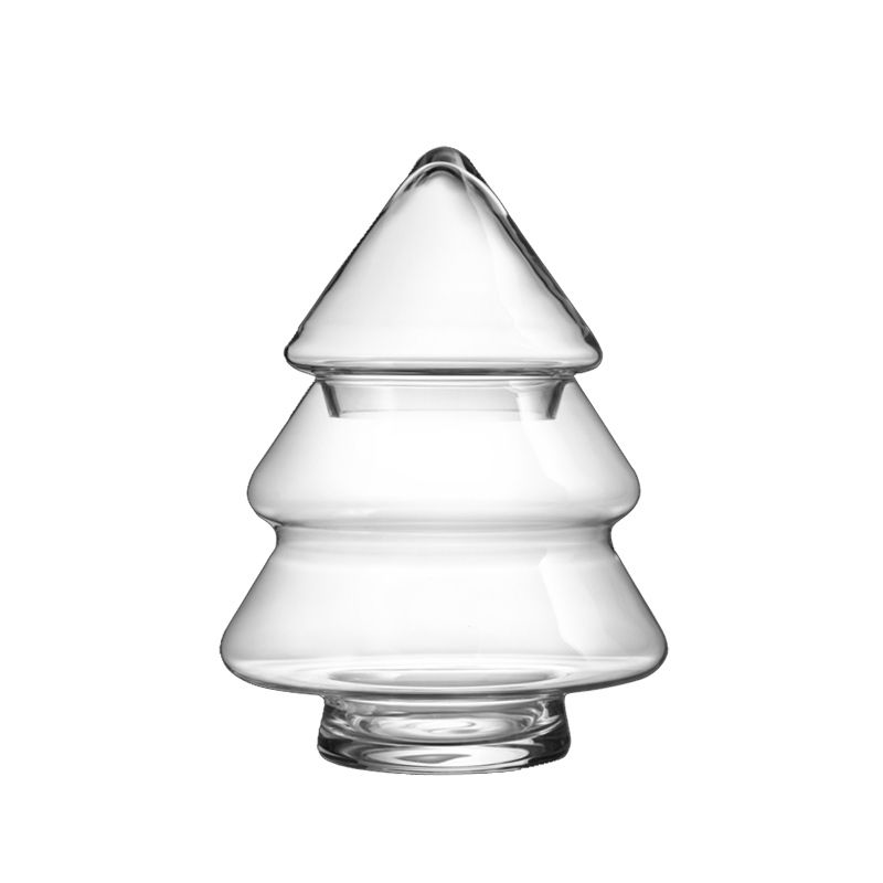 Muurla Glass Christmas Tree Small Jar Muurla