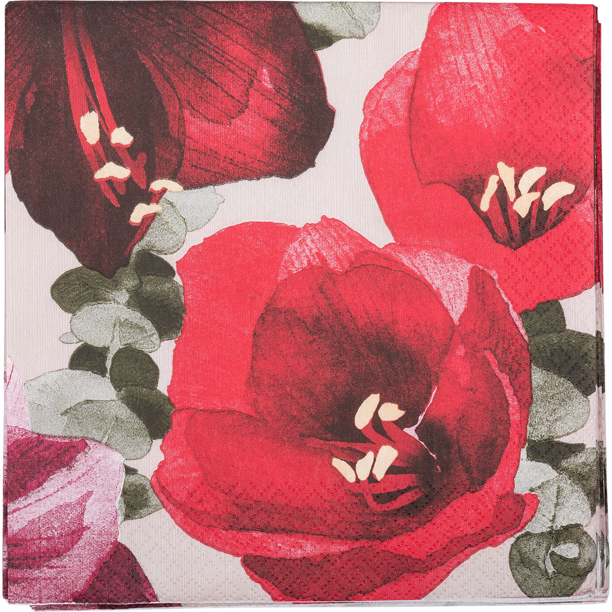 Pentik Amaryllis Cocktail Napkins Pentik Kitchen & Dining Accessories