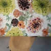 Pentik Daalia White / Green / Multi Cotton Fabric