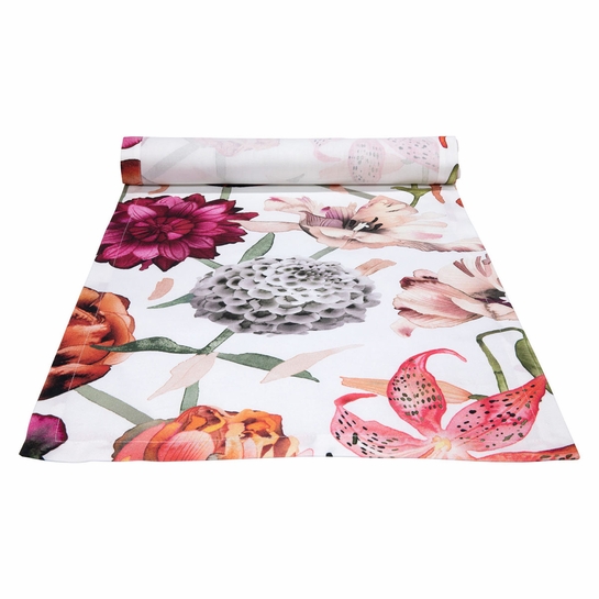 Pentik Fantasia White Cotton Table Runner