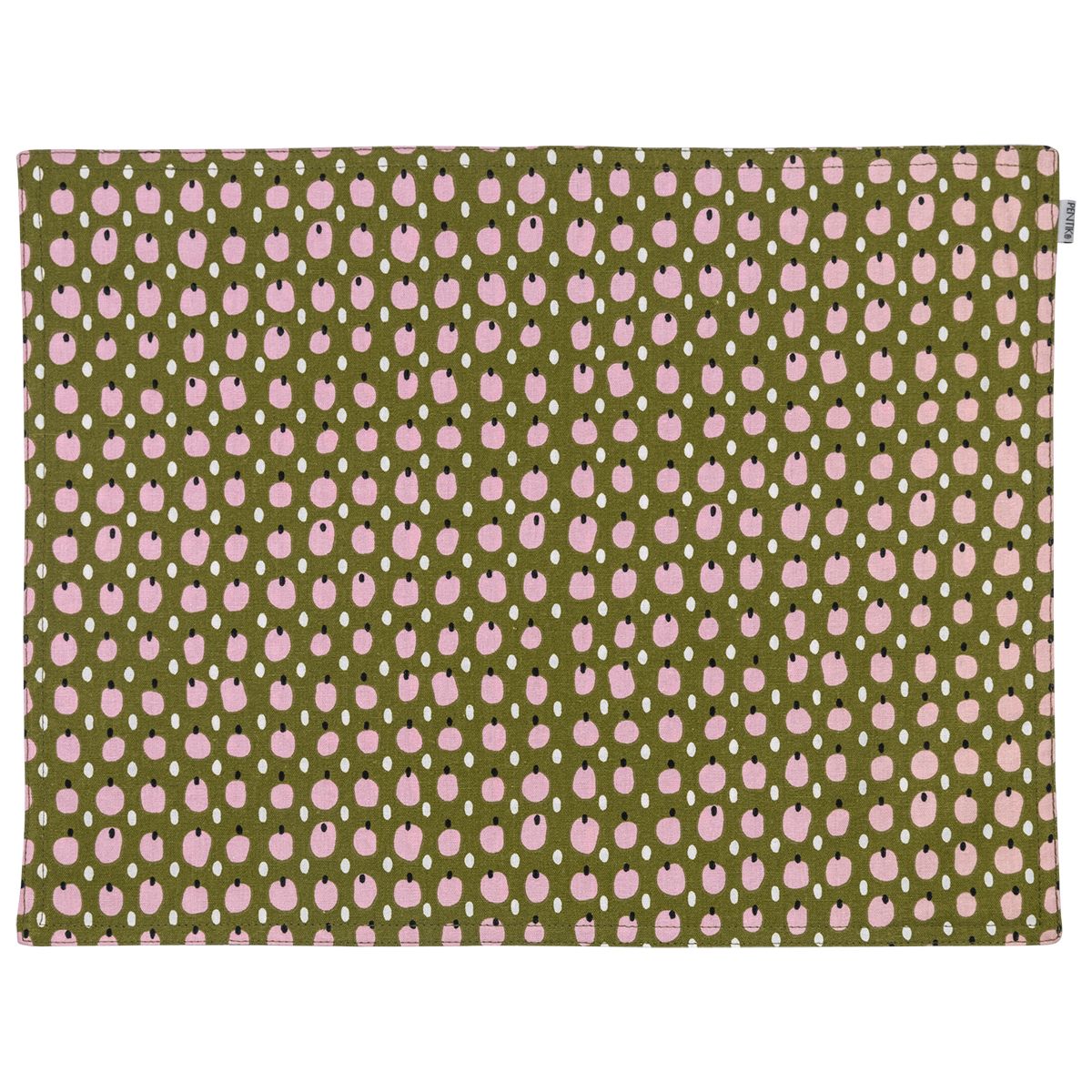 Pentik Kardemumma Green / Pink AcrylicCoated Placemat Pentik Kitchen & Dining Accessories