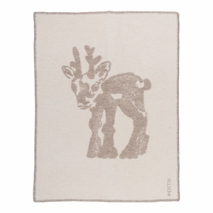 Pentik Vasa Light Brown Baby Blanket