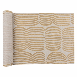 Pentik Vilja Beige / Gold Table Runner
