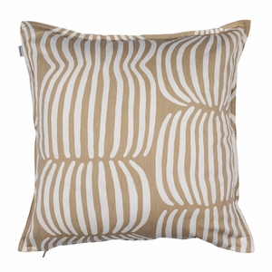 Pentik Vilja Light Brown / White Throw Pillow