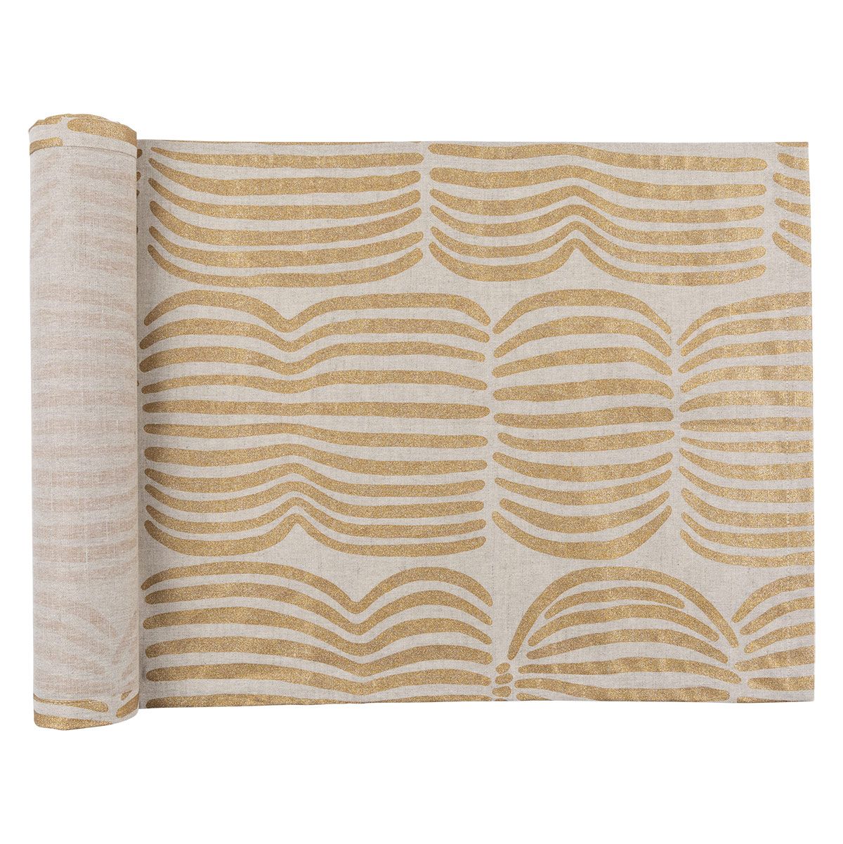 Pentik Vilja Beige / Gold Table Runner Pentik Kitchen & Dining