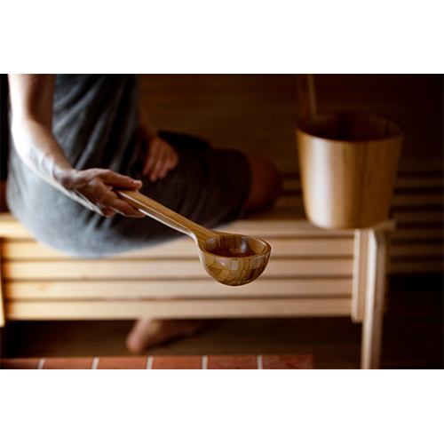 Rento Wood Sauna Bucket Bamboo Rento Wood Sauna Buckets & Ladles